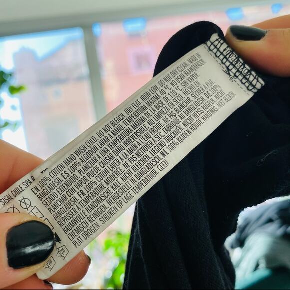 FOREVER 21 F21 Men’s Basic Classic Black Crew Neck Short Sleeve Tee T Shirt XXL - Picture 6 of 6